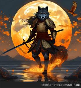 wolf image illustration