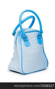 Woman accessory - stylish bag on white