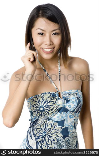 Woman And Phone