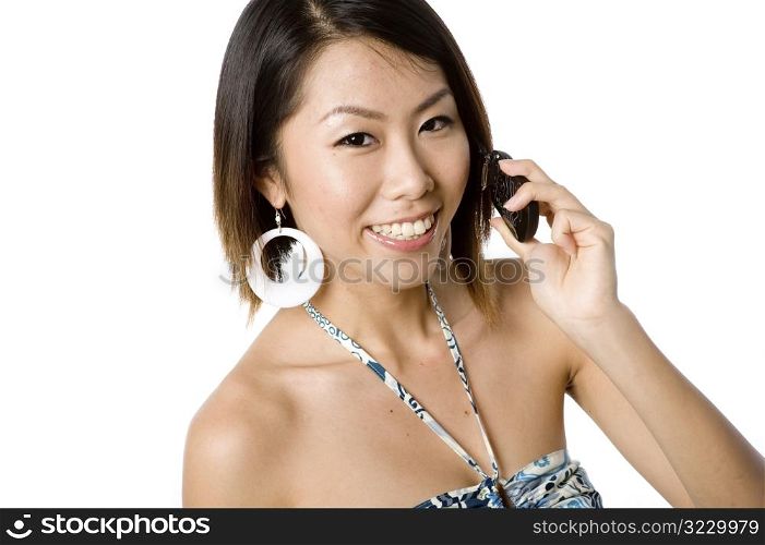 Woman And Phone