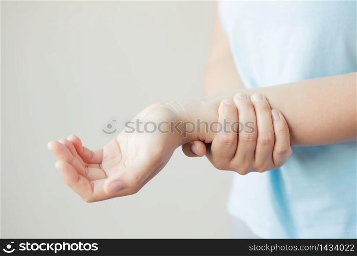 Woman arm pain