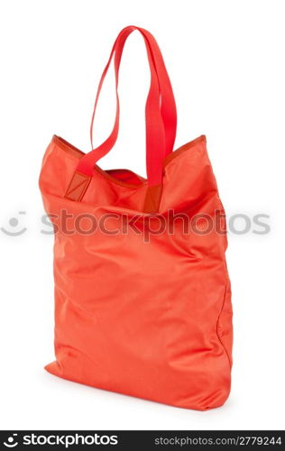 Woman bag isolated on the white background