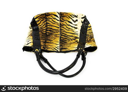 Woman bag isolated on the white background