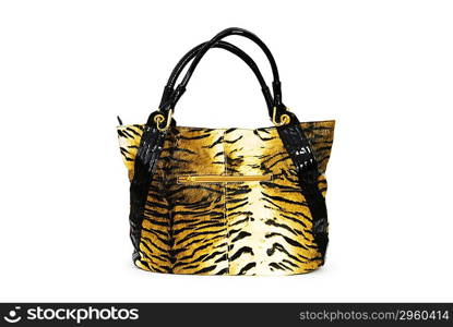 Woman bag isolated on the white background