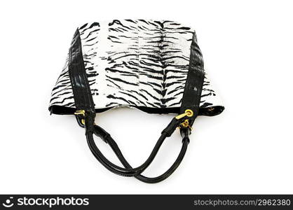 Woman bag isolated on the white background