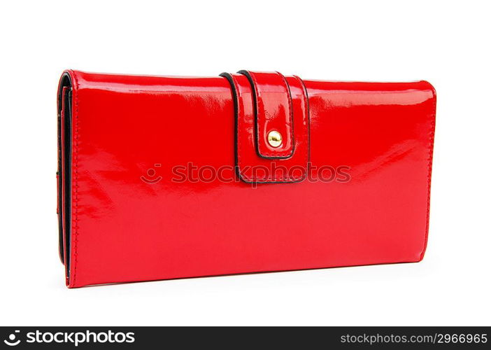 Woman bag isolated on the white background