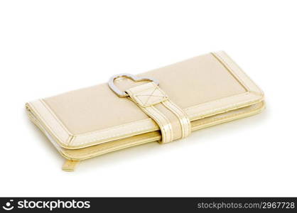 Woman bag isolated on the white background