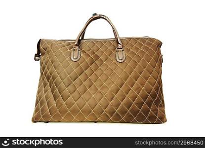 Woman bag isolated on the white background