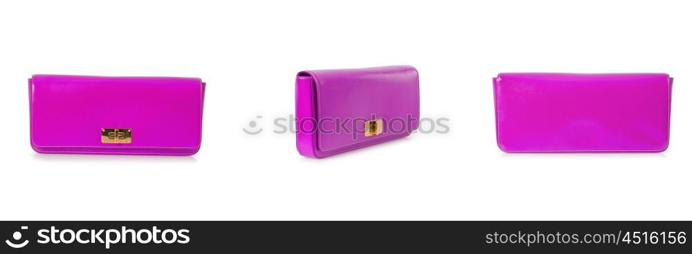 Woman bag isolated on the white background