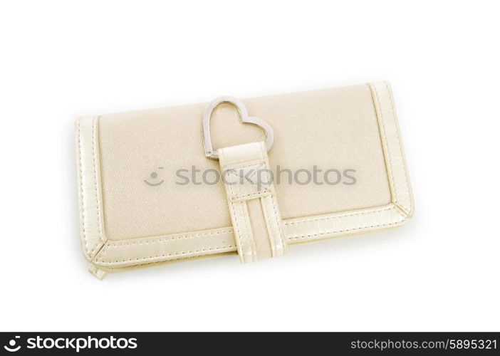 Woman bag isolated on the white background