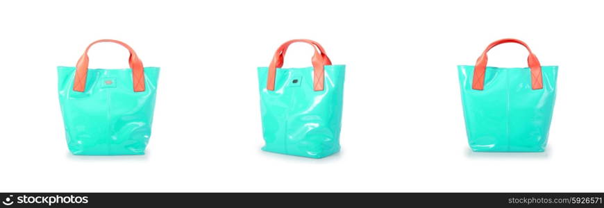 Woman bag isolated on the white background