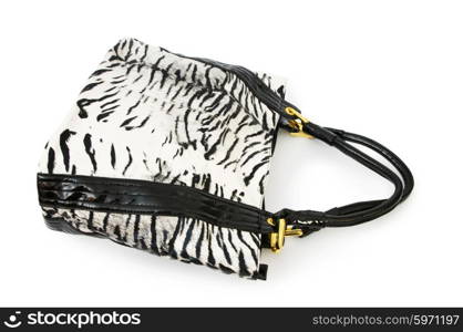 Woman bag isolated on the white background