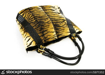 Woman bag isolated on the white background