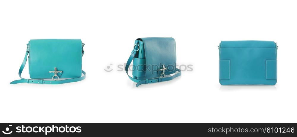 Woman bag isolated on the white background