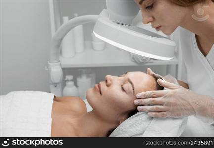 woman beauty salon face treatment 6