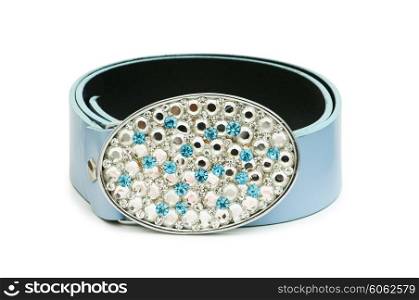 Woman belt isolated on the white background