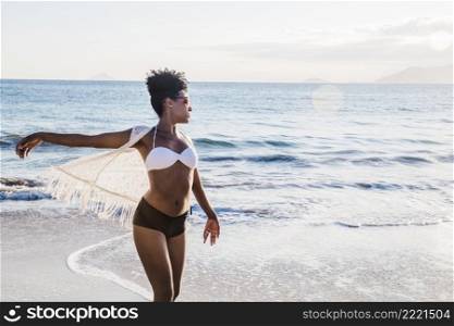woman bikini beach