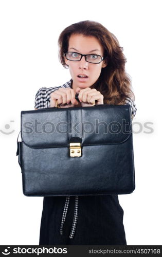 Woman businesswoman in business concept