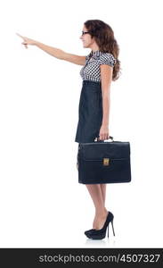 Woman businesswoman in business concept