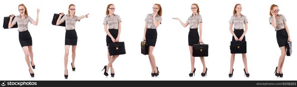 Woman businesswoman in business concept