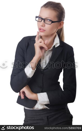 Woman businesswoman in business concept