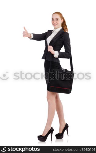 Woman businesswoman in business concept