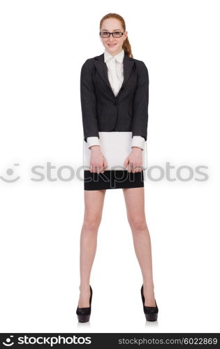 Woman businesswoman in business concept