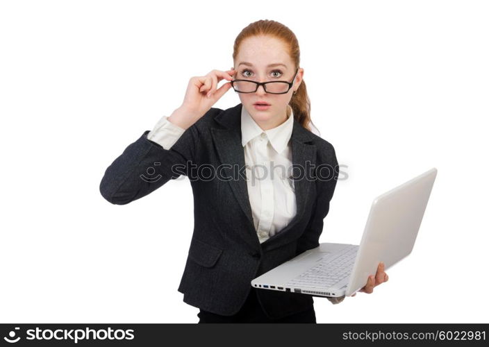 Woman businesswoman in business concept