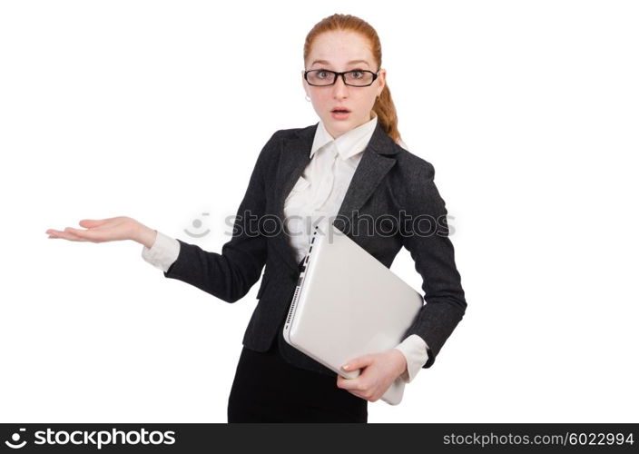 Woman businesswoman in business concept