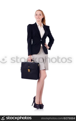 Woman businesswoman in business concept