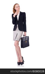 Woman businesswoman in business concept