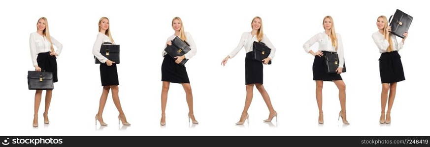 Woman businesswoman in business concept