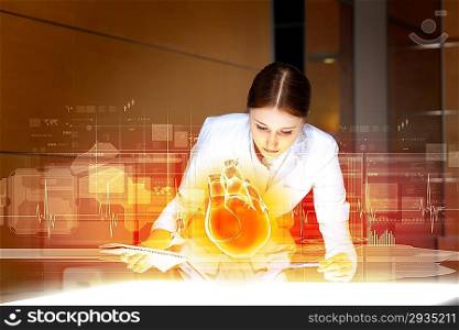 Woman cardiologist