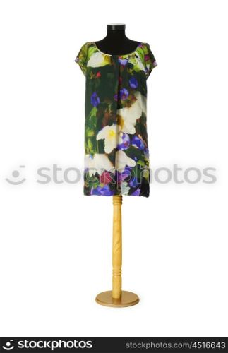 Woman clothing isolated on the white background