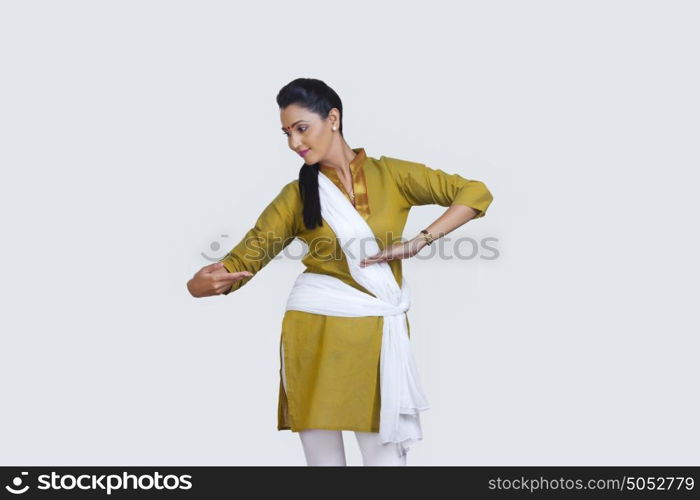 Woman dancing