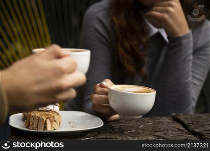 woman enjoying coffee cup