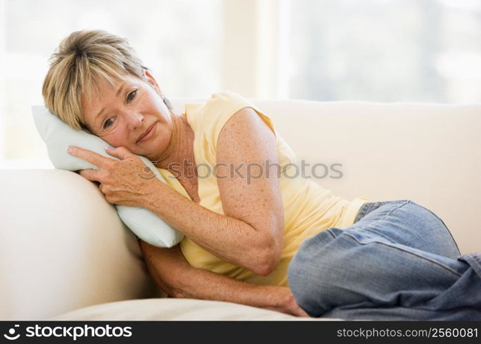 Woman Feeling Unwell