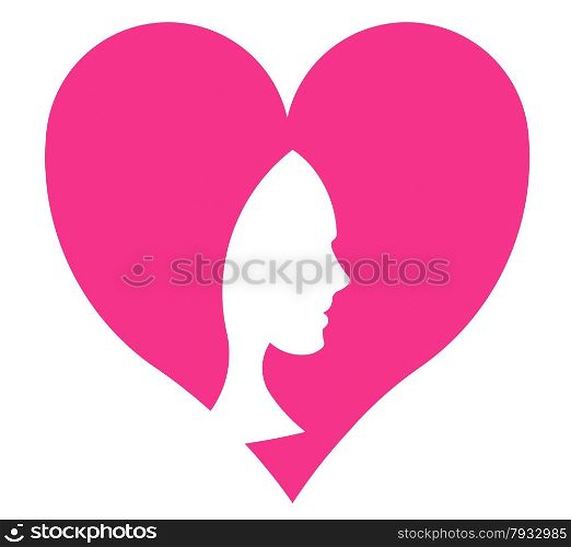 Woman Heart Meaning Valentines Day And Adult