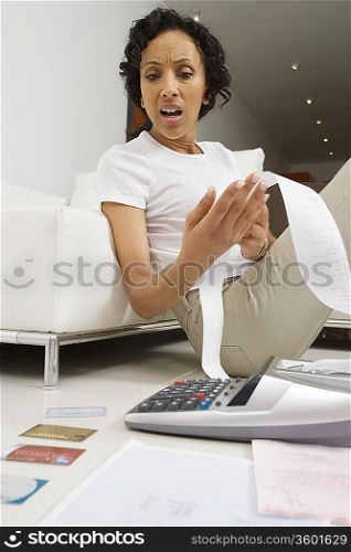 Woman in Shock About Money