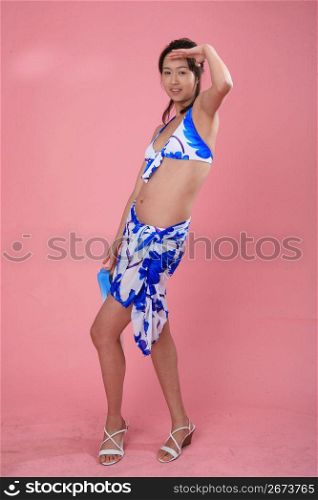 Woman in Swimsuit