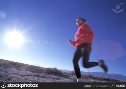 Woman Jogging