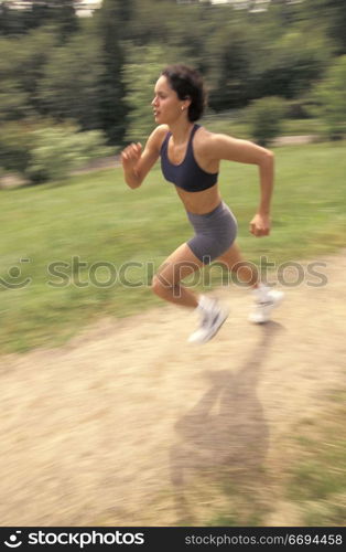 Woman Jogging