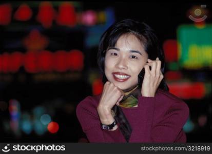 Woman on Cell Phone