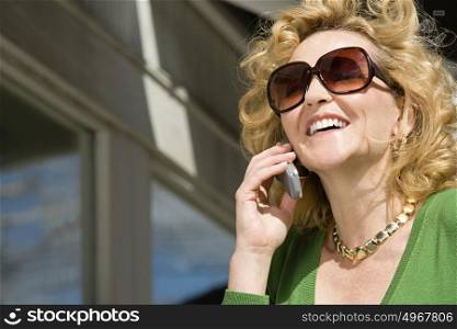 Woman on cellphone