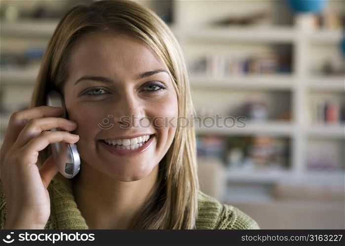Woman on the phone