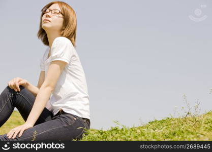 woman posing for camera