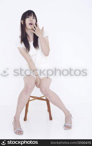 woman posing for camera