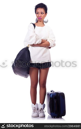 Woman preparing for summer vacation