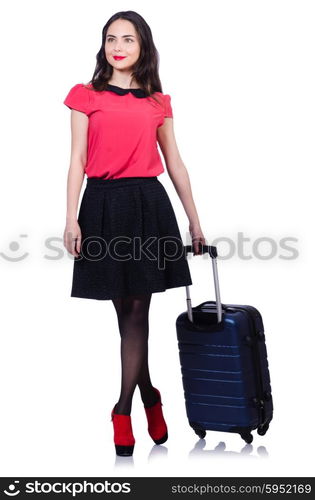 Woman preparing for summer vacation