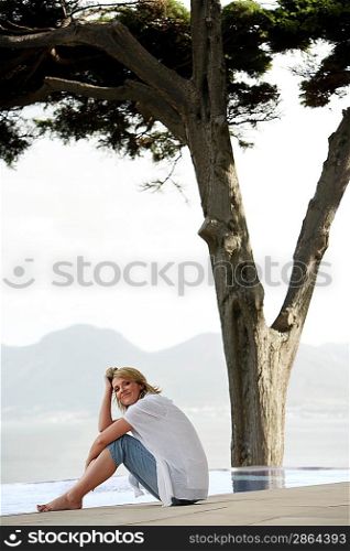 Woman Relaxing